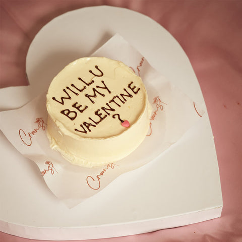 Valentines bento cake